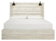 Cambeck King Panel Bed with 4 Storage Drawers