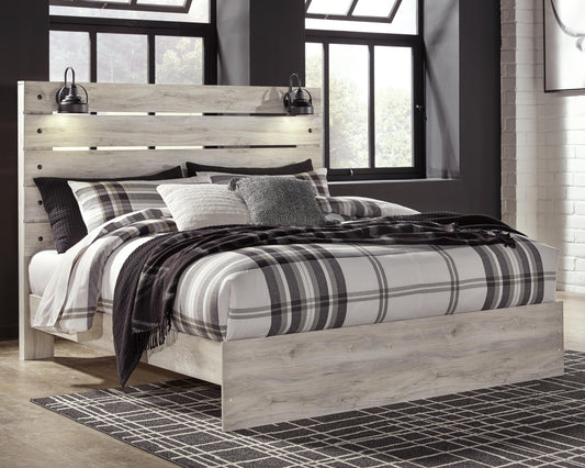 Cambeck King Panel 5PC Bedroom Set with 2 Nightstands