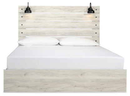 juego de recámara Cambeck King Panel 5PC con Espejado Cómoda & 2 Burós