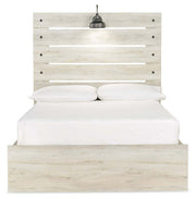 Cambeck Full Panel Bed with Storage, Dresser and Nightstand