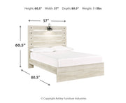 Cambeck Full Panel Bed
