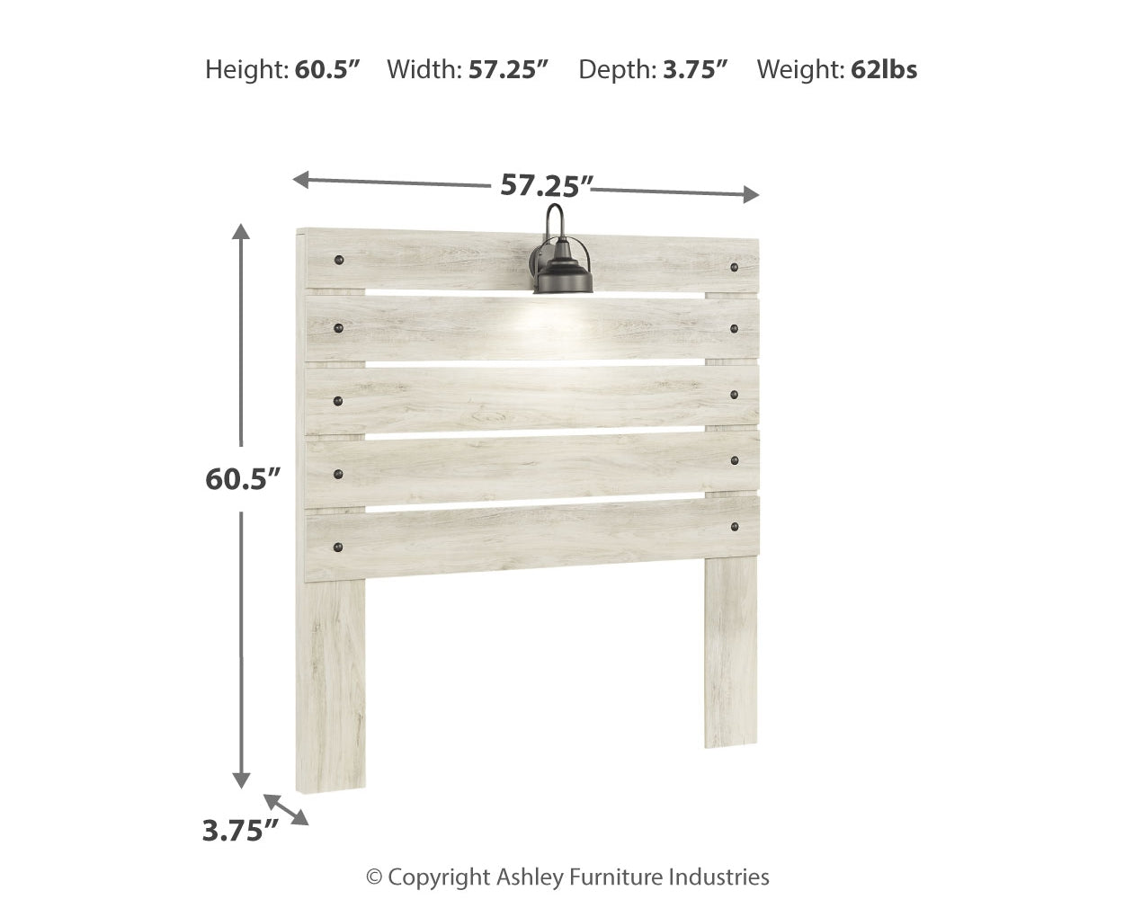 Cambeck Full Panel Headboard