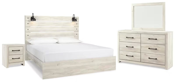 Juego de dormitorio Cambeck Queen de 4 piezas con almacenamiento