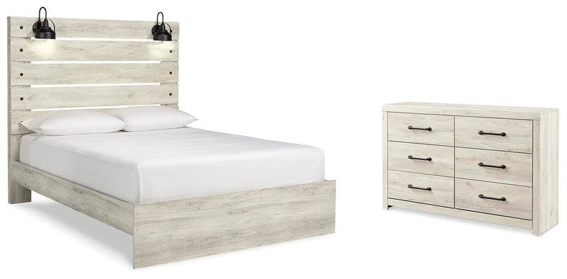 Cambeck Queen Panel Bed & Dresser 2PC Bedroom Set