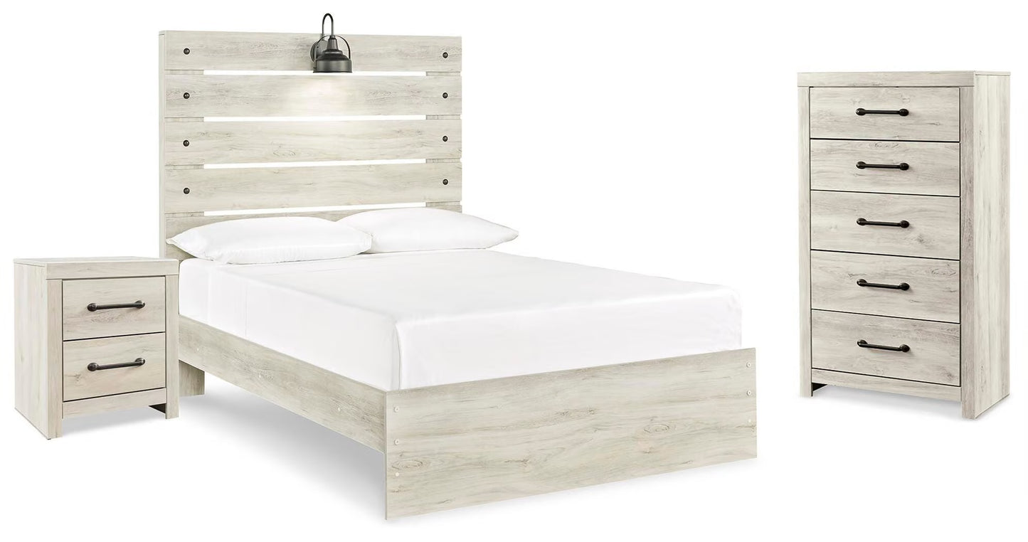 Cambeck Full Panel 3PC Bedroom Set