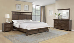 Beckett Dresser Mirror-Brown