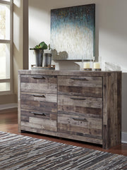 Derekson Full Panel Storage Bed and Dresser
