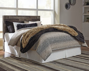 Derekson Queen/Full Panel Headboard Bed with Mirrored Dresser