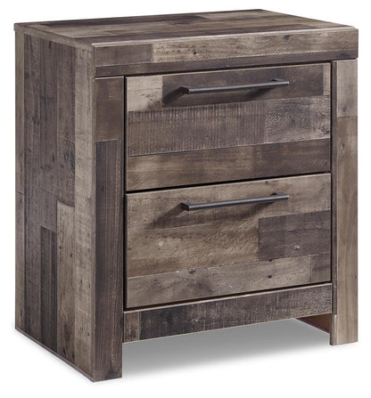 Derekson Full Panel Bed, Dresser, Mirror and Nightstand