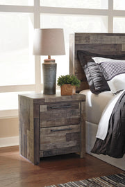Derekson Queen Panel Headboard, Dresser, Mirror and Nightstand