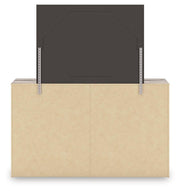 Elbrim King Panel Bed, Dresser, Mirror and Nightstand