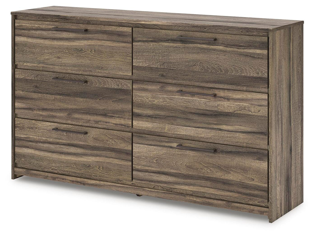 Baystorm Queen Panel Storage Bed, Dresser and Nightstand
