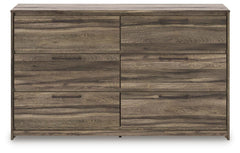 Baystorm Queen Panel Storage Bed, Dresser and Nightstand