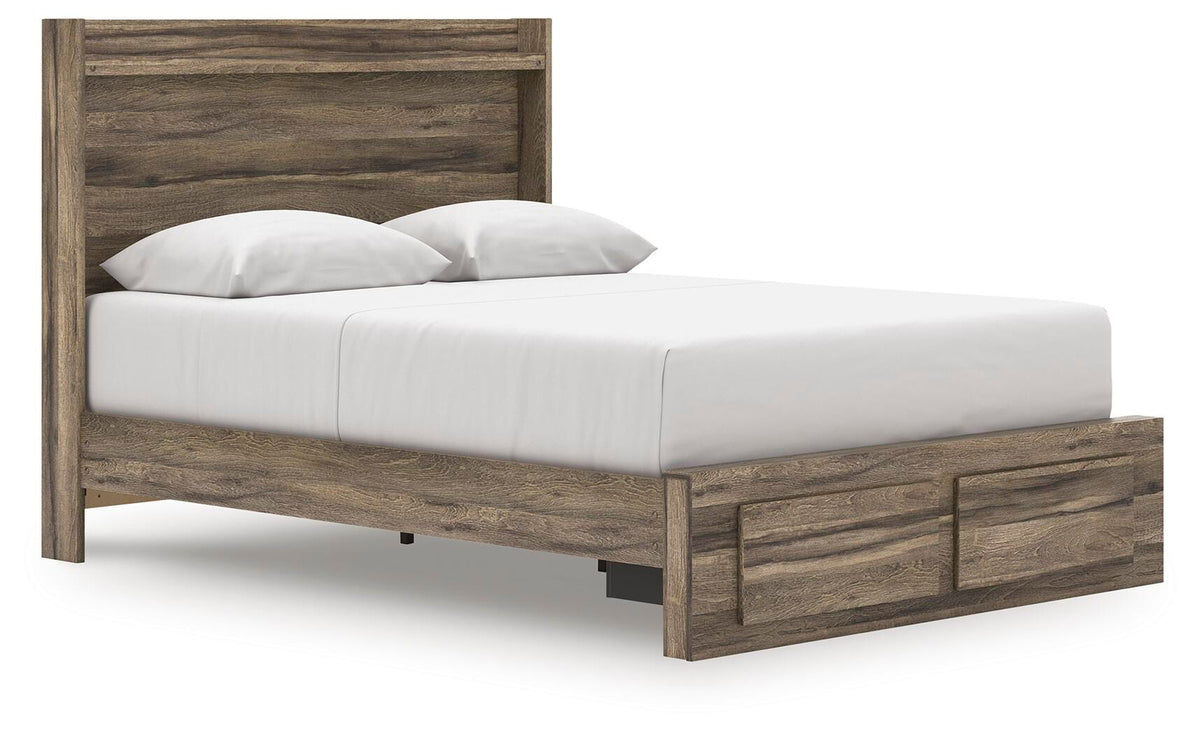 Baystorm Queen Panel Storage Bed, Dresser and Nightstand
