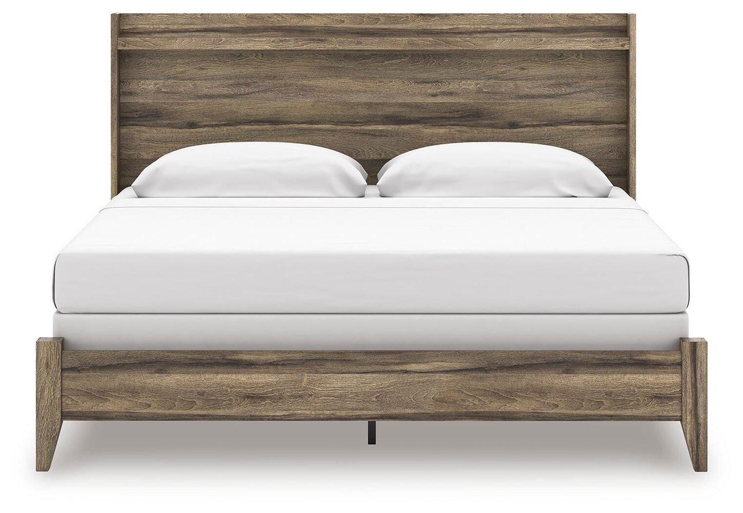 Elbrim King Panel Bed, Dresser, Mirror and Nightstand