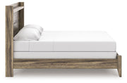 Elbrim King Panel Bed, Dresser, Mirror and Nightstand