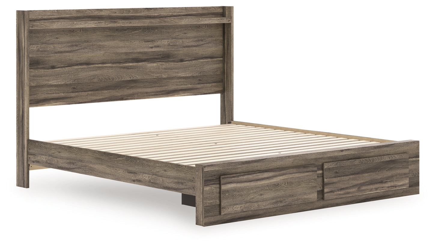 Baystorm King Panel Storage Bed