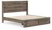 Baystorm King Panel Storage Bed