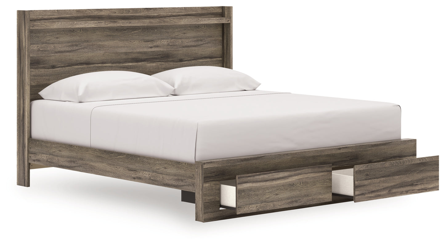 Baystorm King Panel Storage Bed