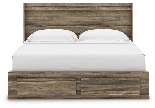Baystorm King Panel Storage Bed