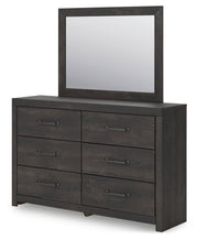 Hollivern Queen Panel Bed, Dresser, Mirror and Chest