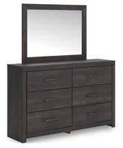 Hollivern Queen Panel Bed, Dresser, Mirror and Chest