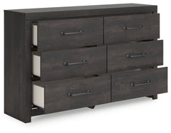Delmorta Six Drawer Dresser