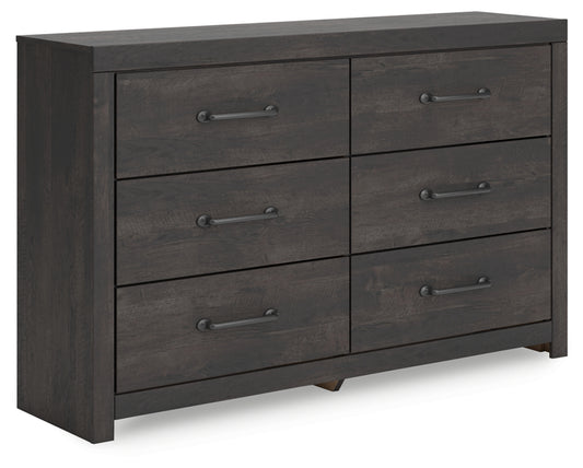 Delmorta Six Drawer Dresser