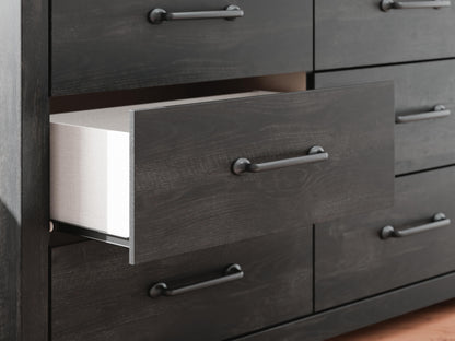 Delmorta Six Drawer Dresser