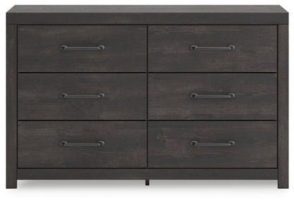 Delmorta Six Drawer Dresser