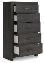 Delmorta Five Drawer Chest