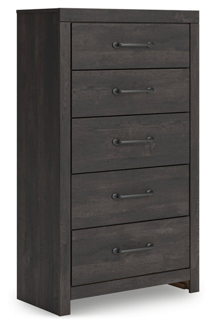 Delmorta Five Drawer Chest
