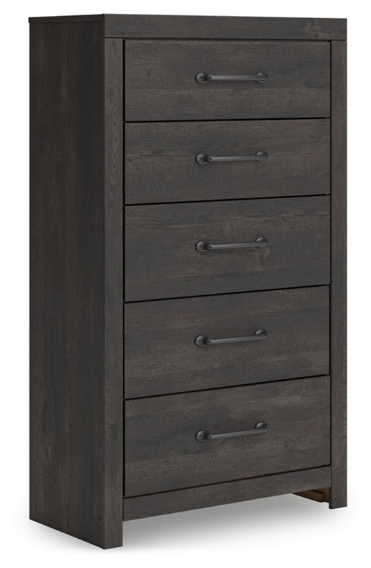 Delmorta Five Drawer Chest