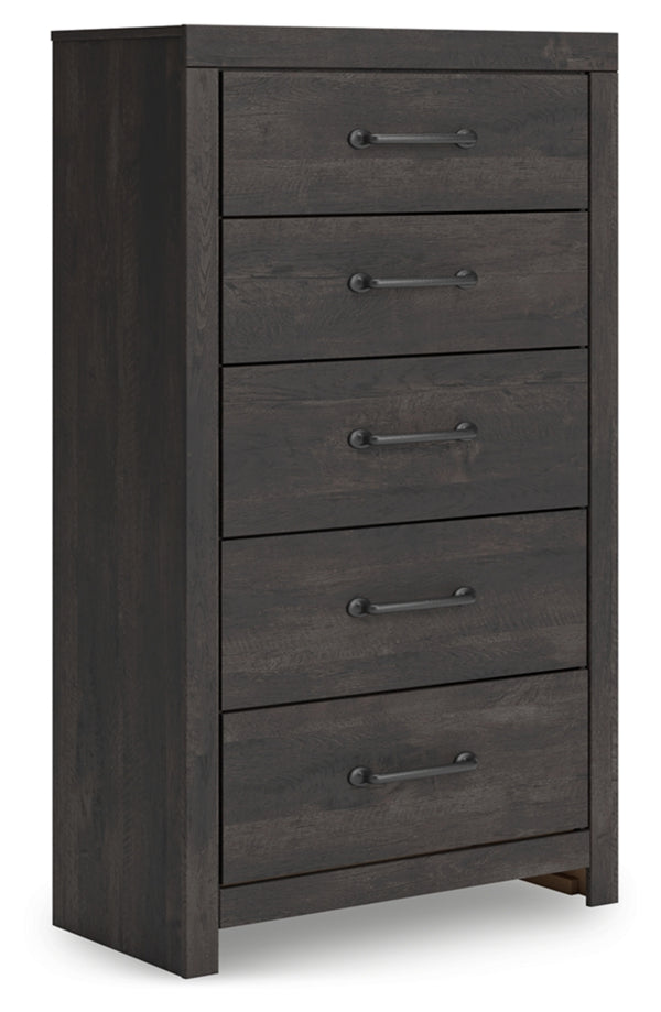 Delmorta Five Drawer Chest