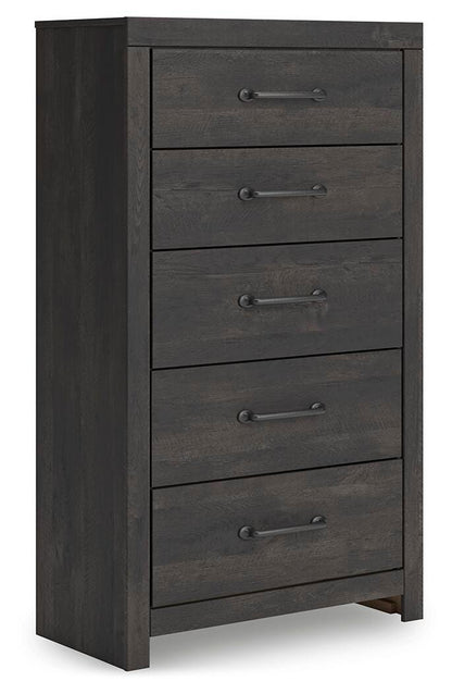 Delmorta Five Drawer Chest