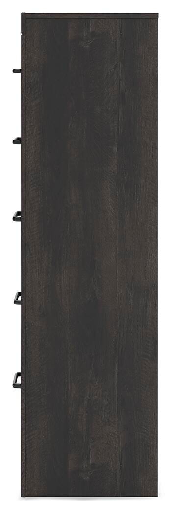Delmorta Five Drawer Chest