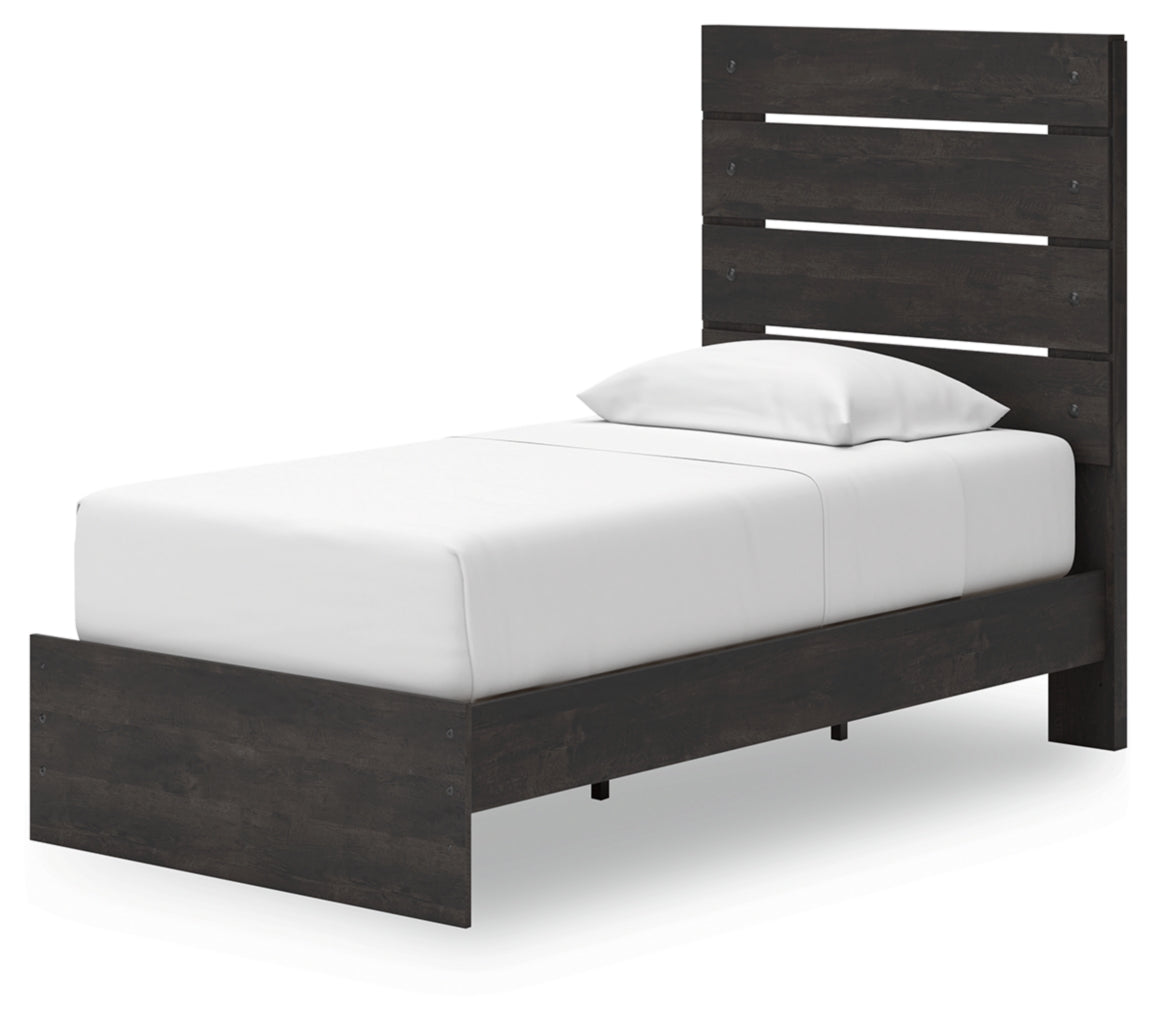 Delmorta Twin Panel Storage Bed