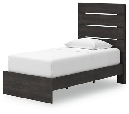 Delmorta Twin Panel Storage Bed