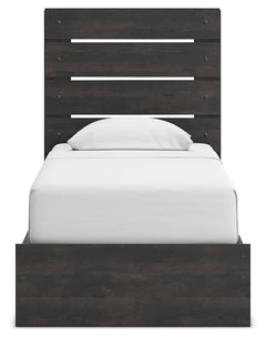 Hollivern Twin Panel Storage Bed, Dresser, Mirror and Chest