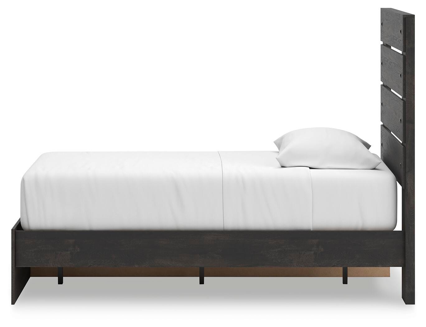 Hollivern Twin Panel Storage Bed, Dresser, Mirror and Chest