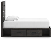 Delmorta Twin Panel Storage Bed
