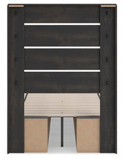 Delmorta Twin Panel Bed with Storage