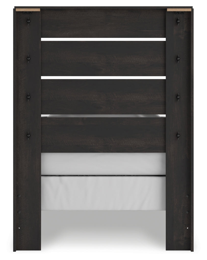 Delmorta Twin Panel Bed