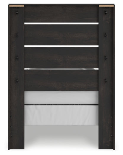 Delmorta Twin Panel Bed