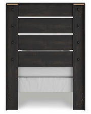 Hollivern Twin Panel Bed, Dresser and Mirror