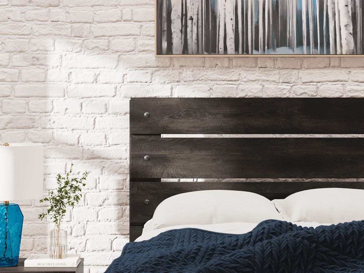 Hollivern Twin Panel Bed, Dresser and Mirror
