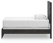 Hollivern Twin Panel Bed, Dresser and Mirror