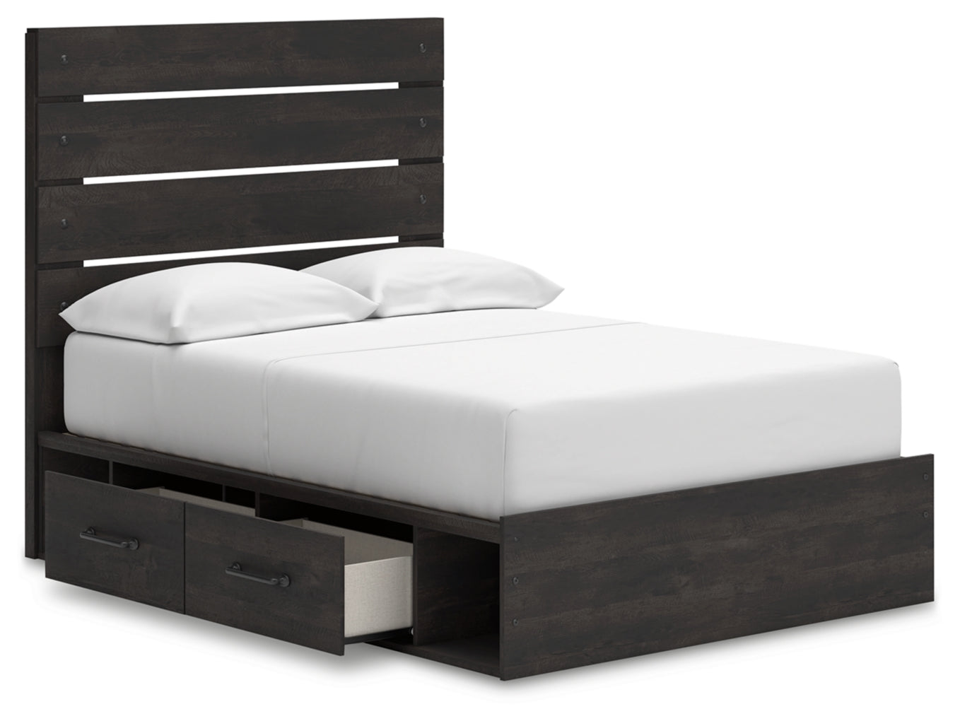 Delmorta Full Panel Storage Bed