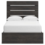 Hollivern Full Panel Storage Bed, Dresser and Mirror