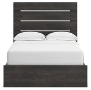 Delmorta Full Panel Bed with Storage